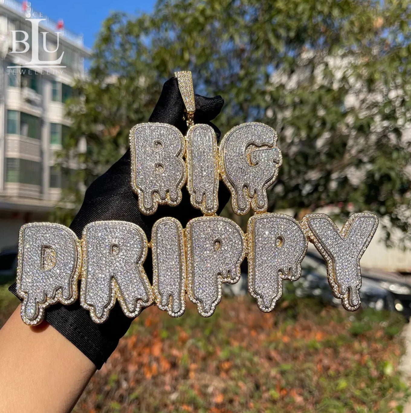 Custom name pendant