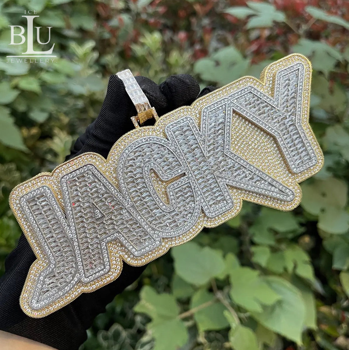 Custom name pendant