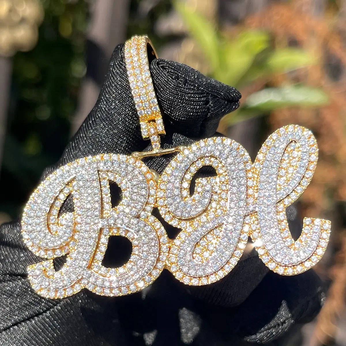 Custom name pendant