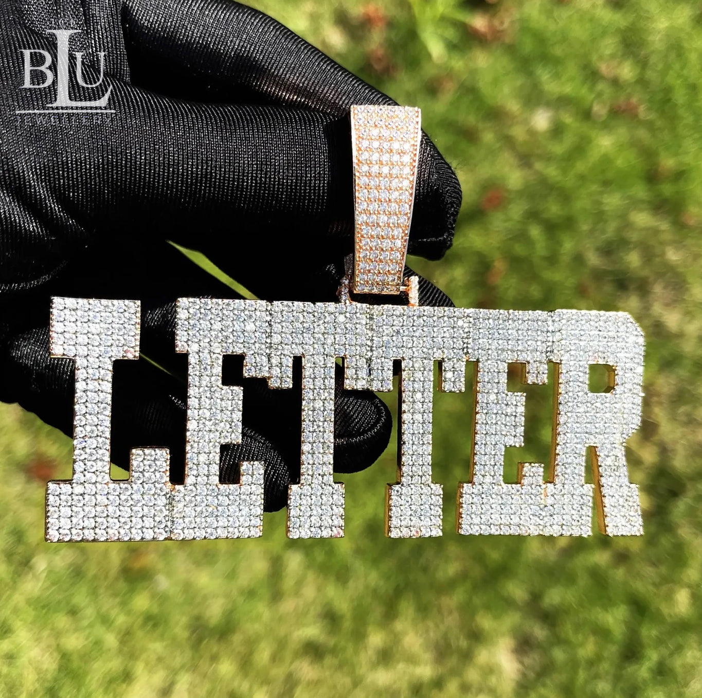 Custom name pendant